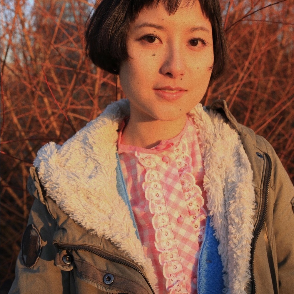 Green Winter Jacket with Faux Fur Lining